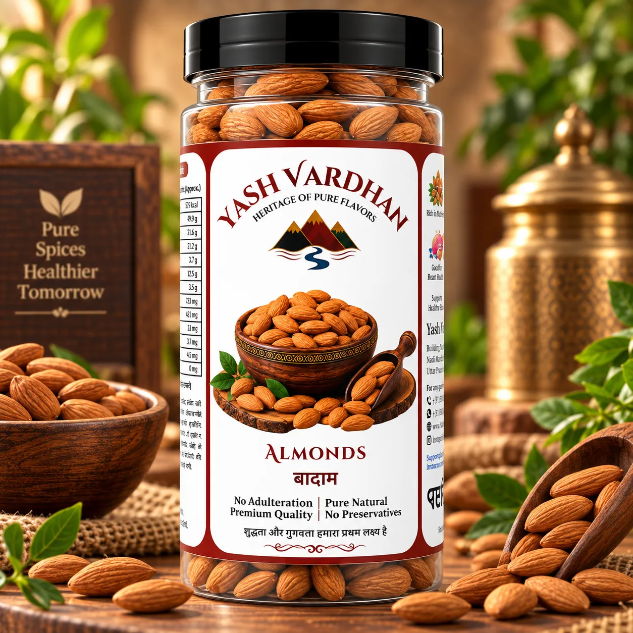 yash vardhan premium almonds 2 yash vardhan premium almonds 2
