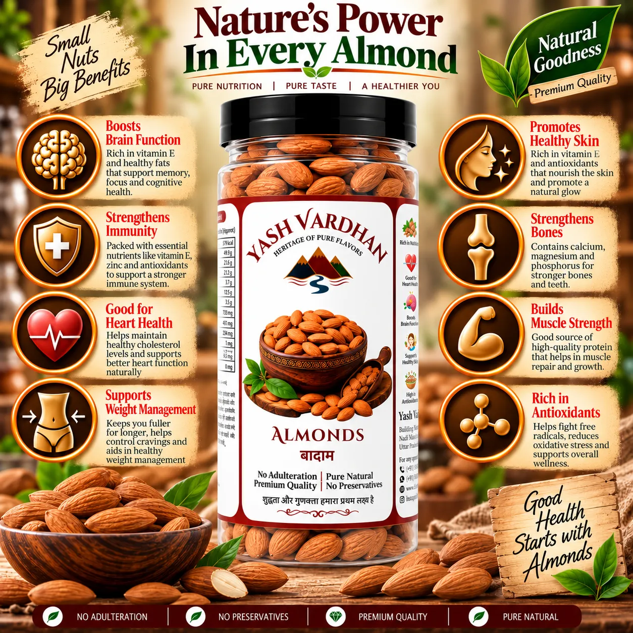 yash vardhan premium almonds 3 yash vardhan premium almonds 3