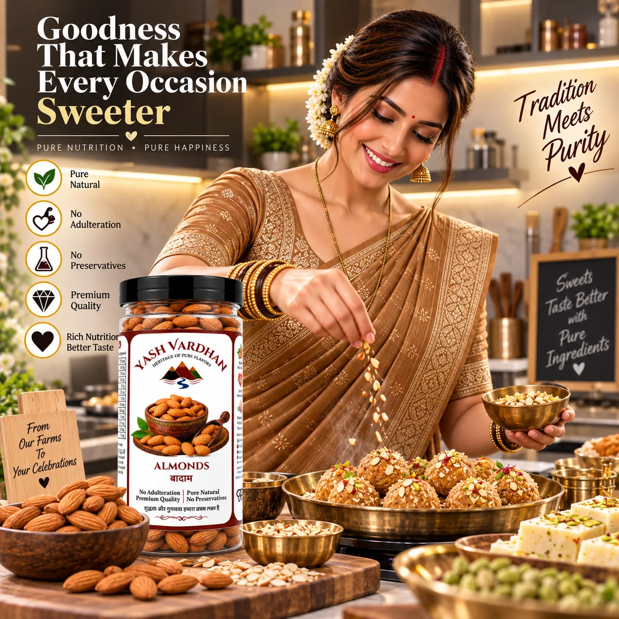 yash vardhan premium almonds 6 yash vardhan premium almonds 6
