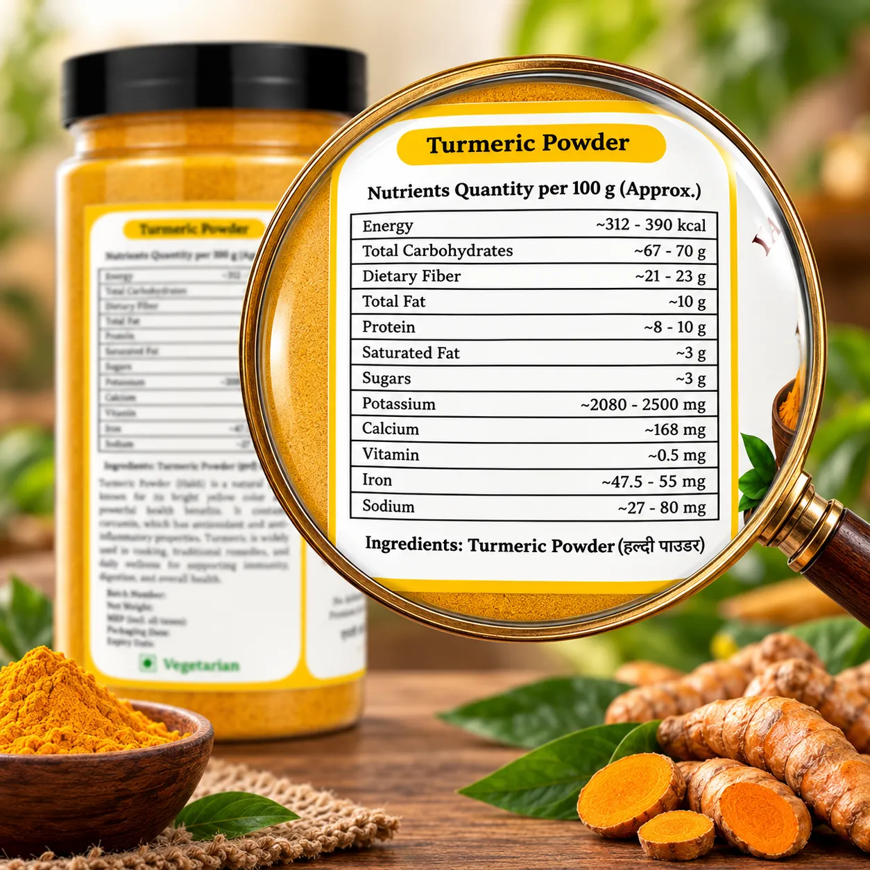 yash vardhan premium turmeric powder 4 yash vardhan premium turmeric powder 4