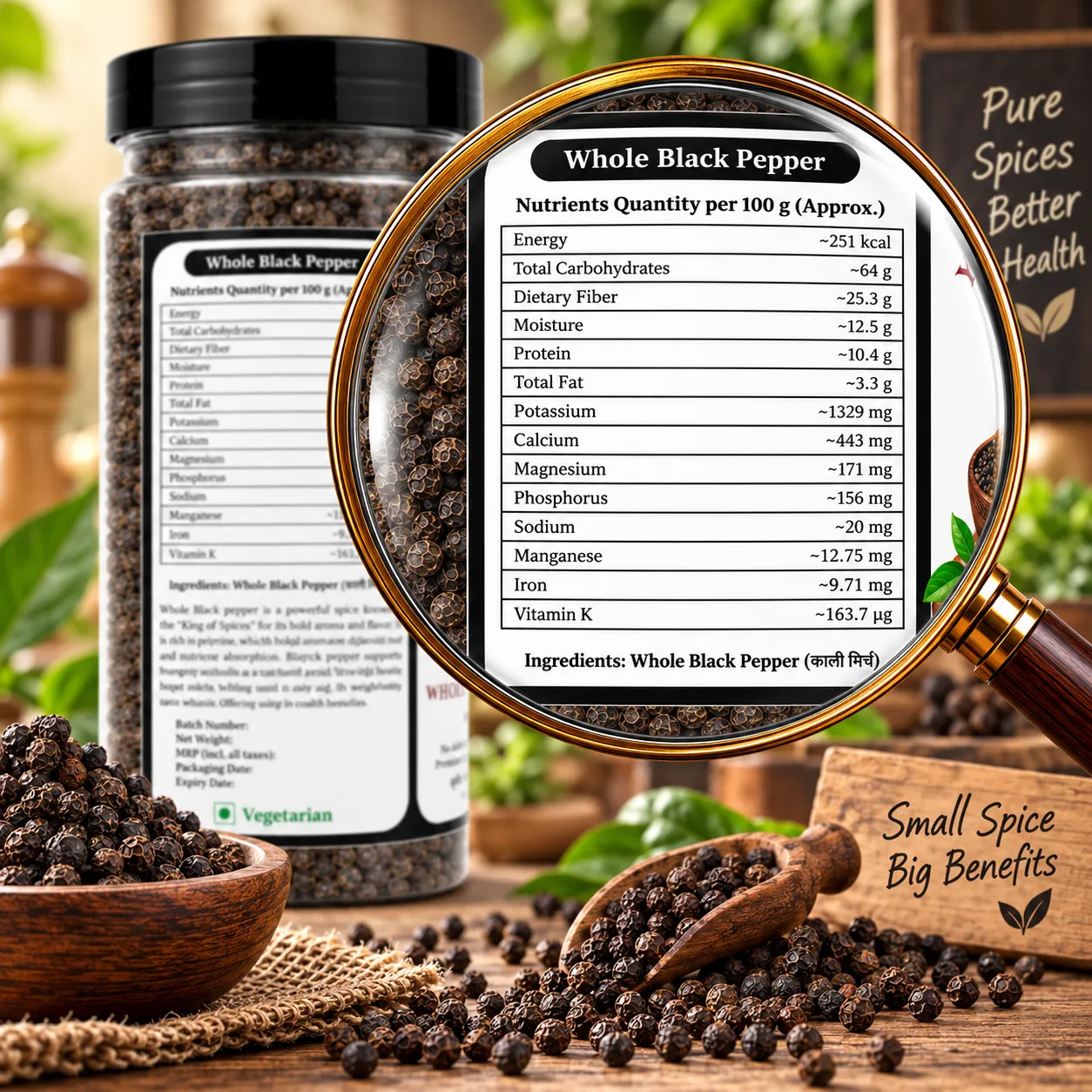 yash vardhan premium whole black pepper 4 yash vardhan premium whole black pepper 4