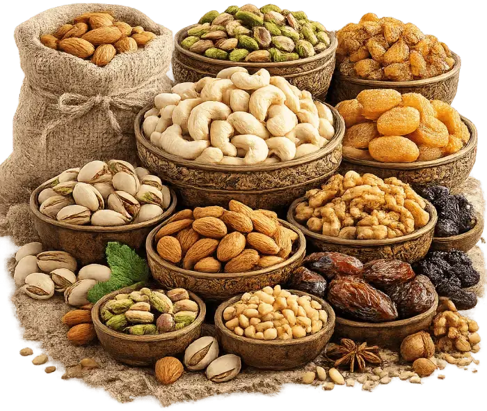 Dryfruits Collage