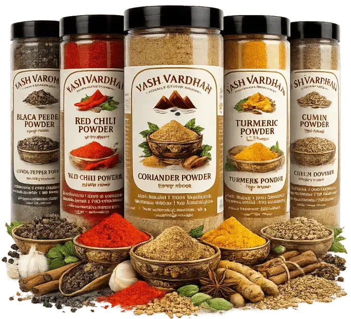 Spices Collage