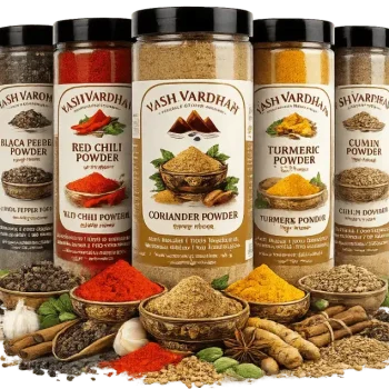 About Us spices collage
